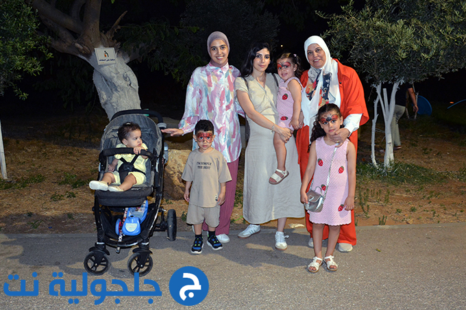 فعاليات ليلية باحضان الطبيعة في وادي قانا في جلجولية